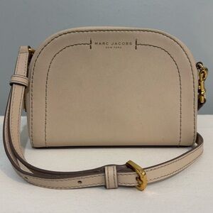 Marc Jacobs Playback Cream Crossbody Shoulder Bag